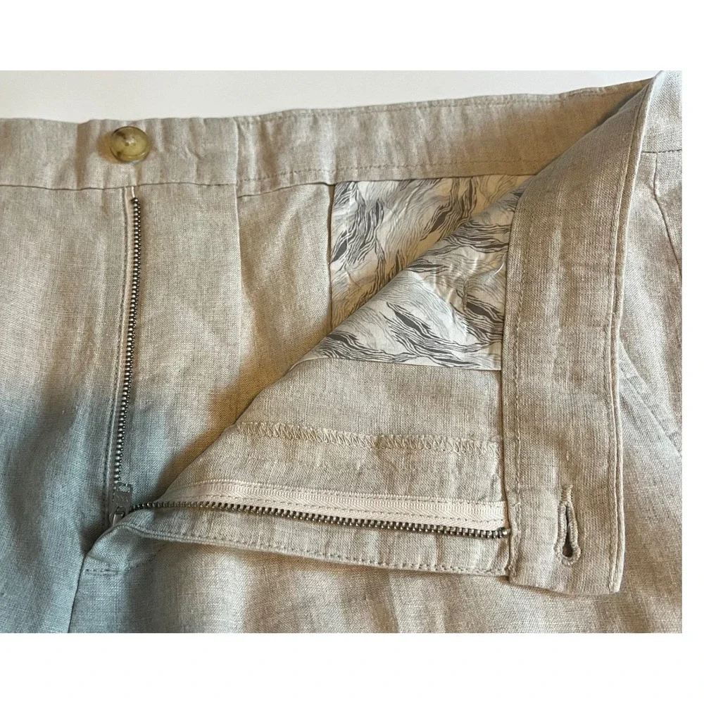 Joseph Abboud 36x32 Linen Blend Dress Pants Beach Preppy Summer Resort Old Money - Picture 7 of 13